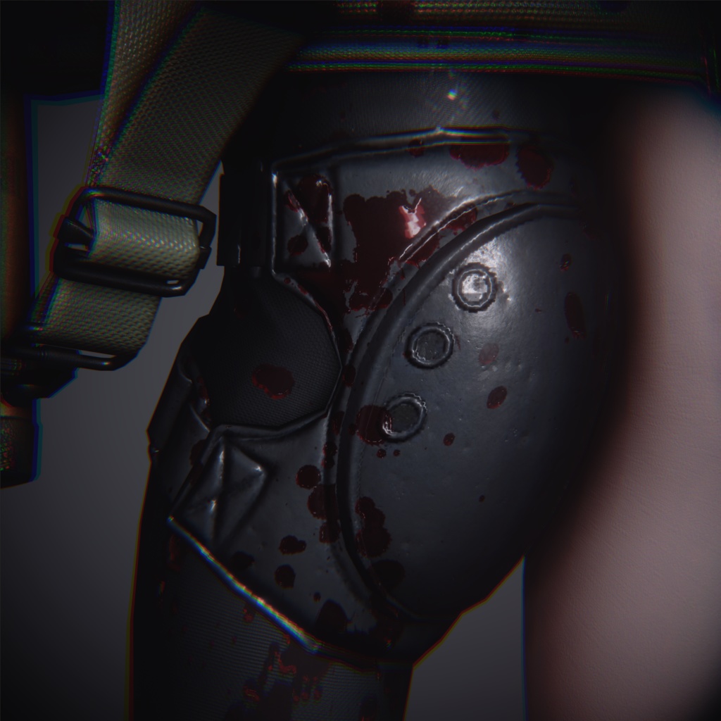 【Free】matcap&normalmap1(Blood)《5000フォロー記念》