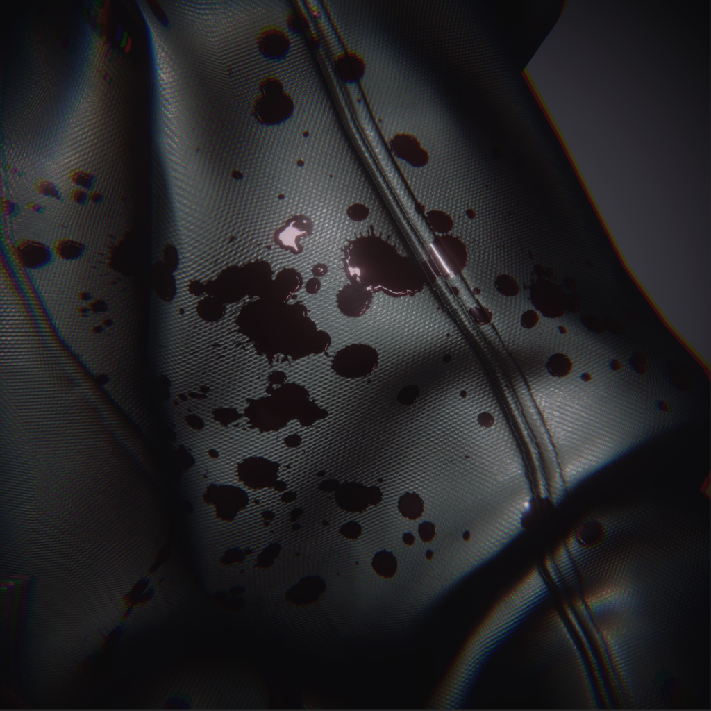 【Free】matcap&normalmap1(Blood)《5000フォロー記念》