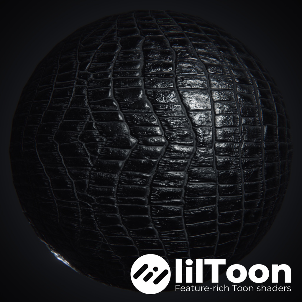 【Crocodile02】liltoon material