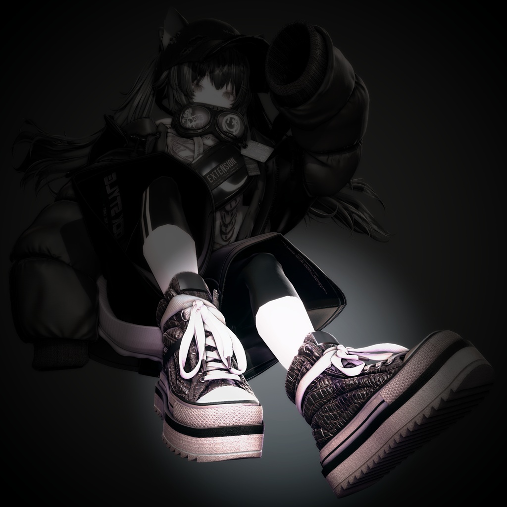 【Crocodile02】liltoon material