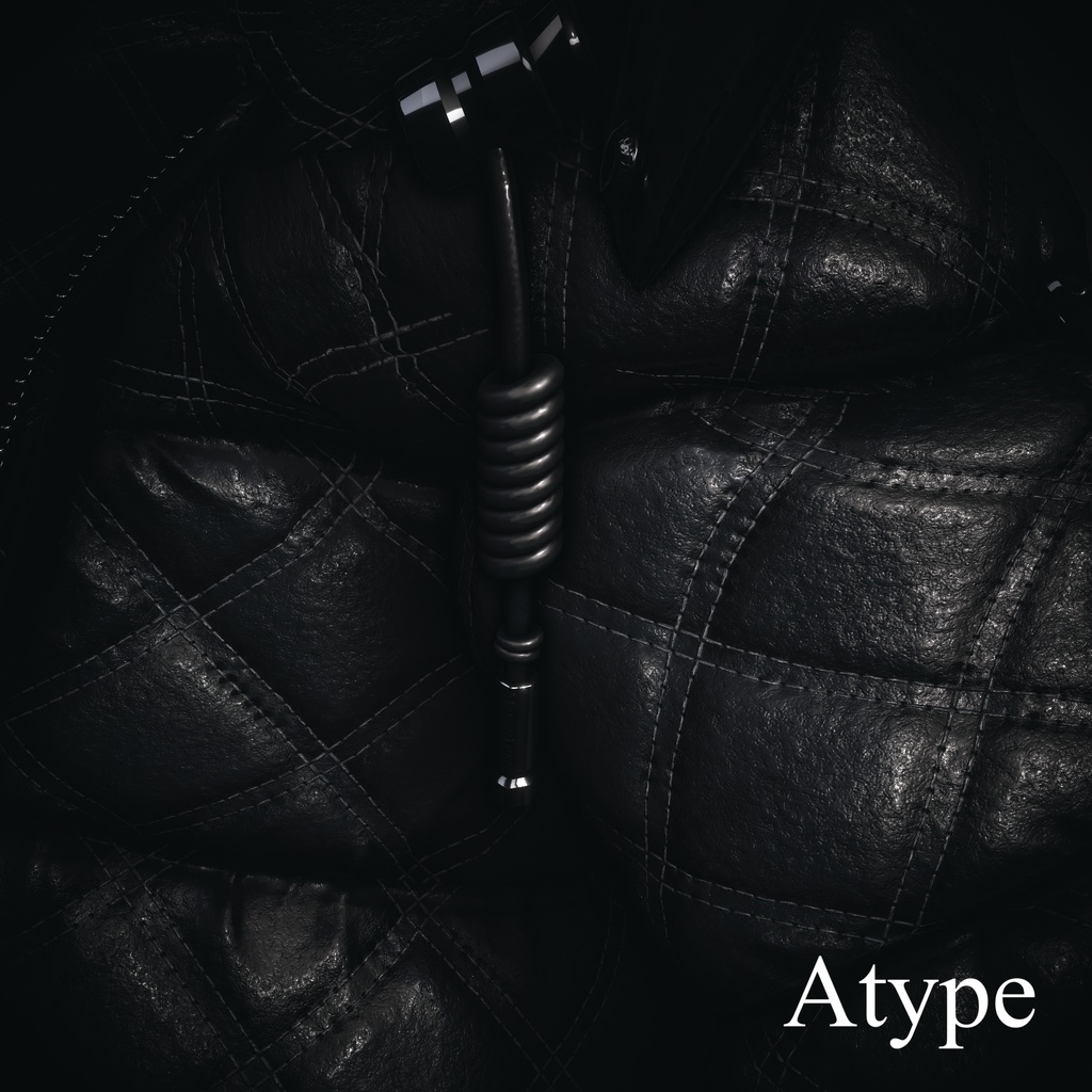 【Leather03】liltoon material : 2Type