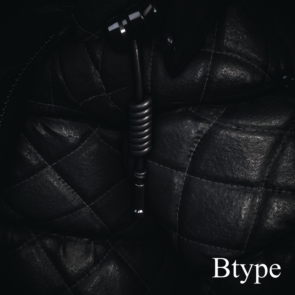 【Leather03】liltoon material : 2Type