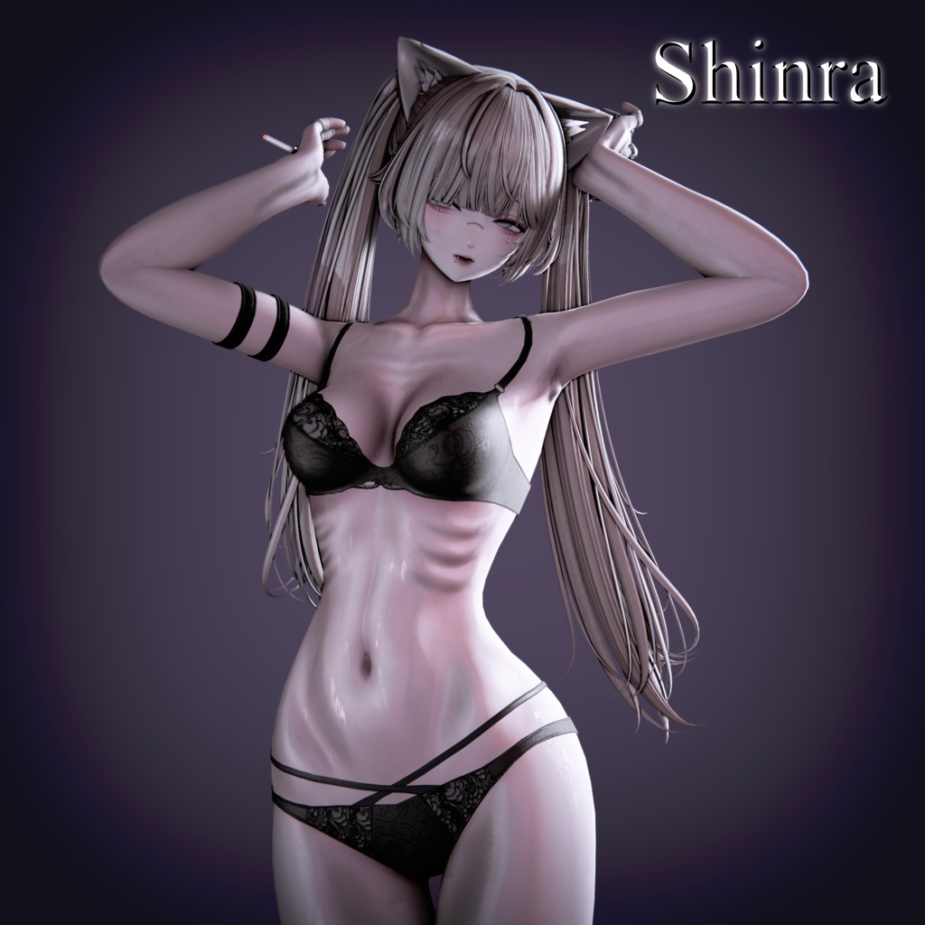 【Lumina and Shinra】BodyNormalmap+AOmap