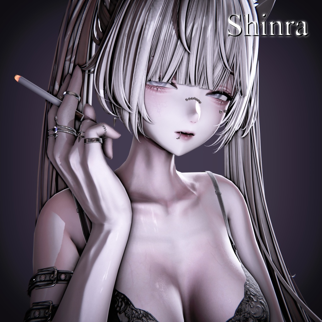 【Lumina and Shinra】BodyNormalmap+AOmap