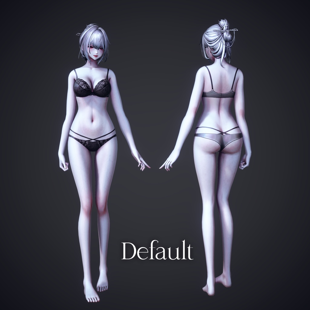 "V2update"【Lumina and Shinra】BodyNormalmap+AOmap