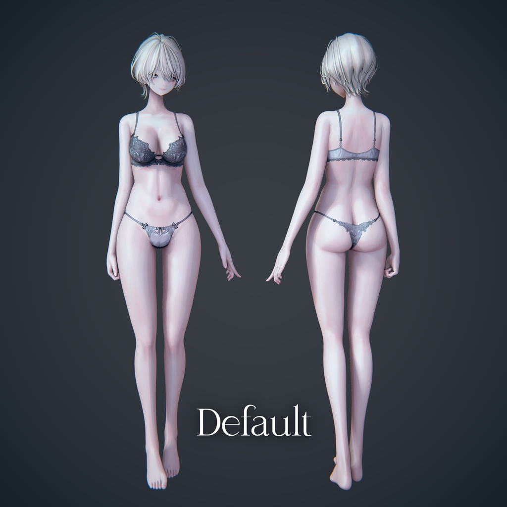 "V2update"【Lumina and Shinra】BodyNormalmap+AOmap