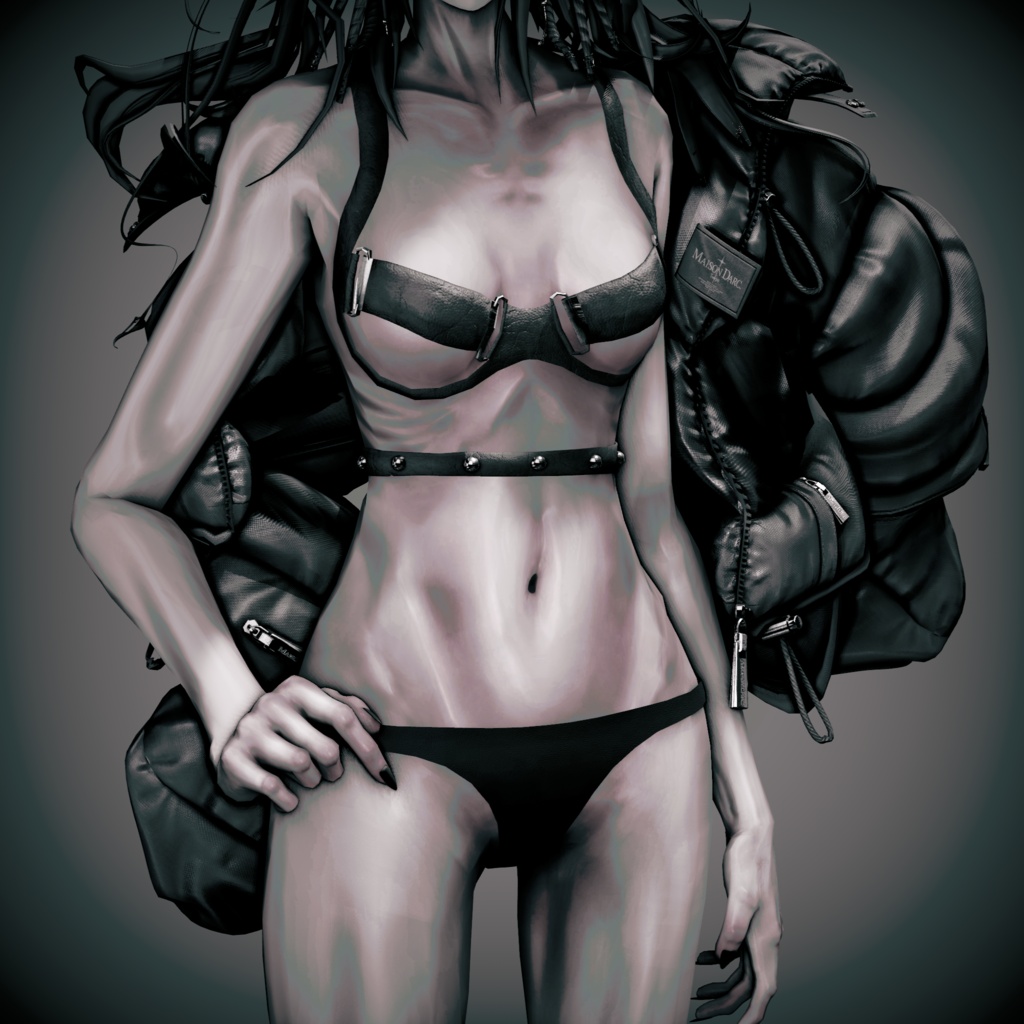 【Velnica】BodyNormalmap+AOmap