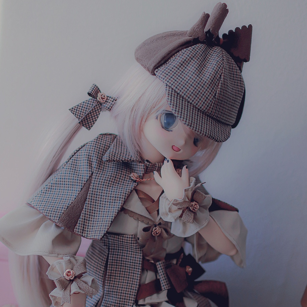 倫敦✜ミステリー✜ヘアクリップforMDD、DD(1/4&1/3doll)