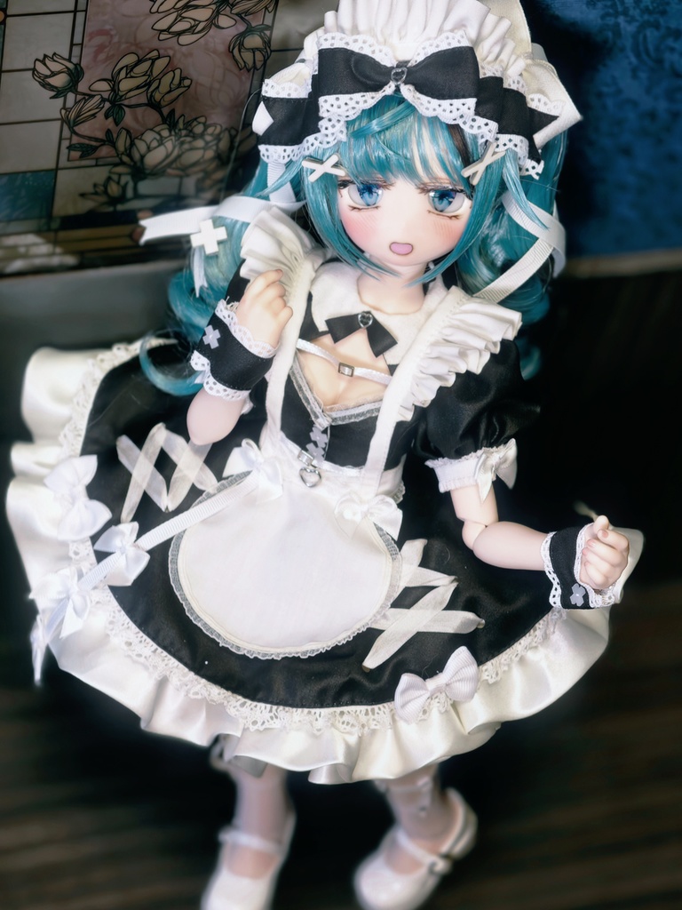 ෆサブカルメイド服ෆ for MDD 1/4 doll