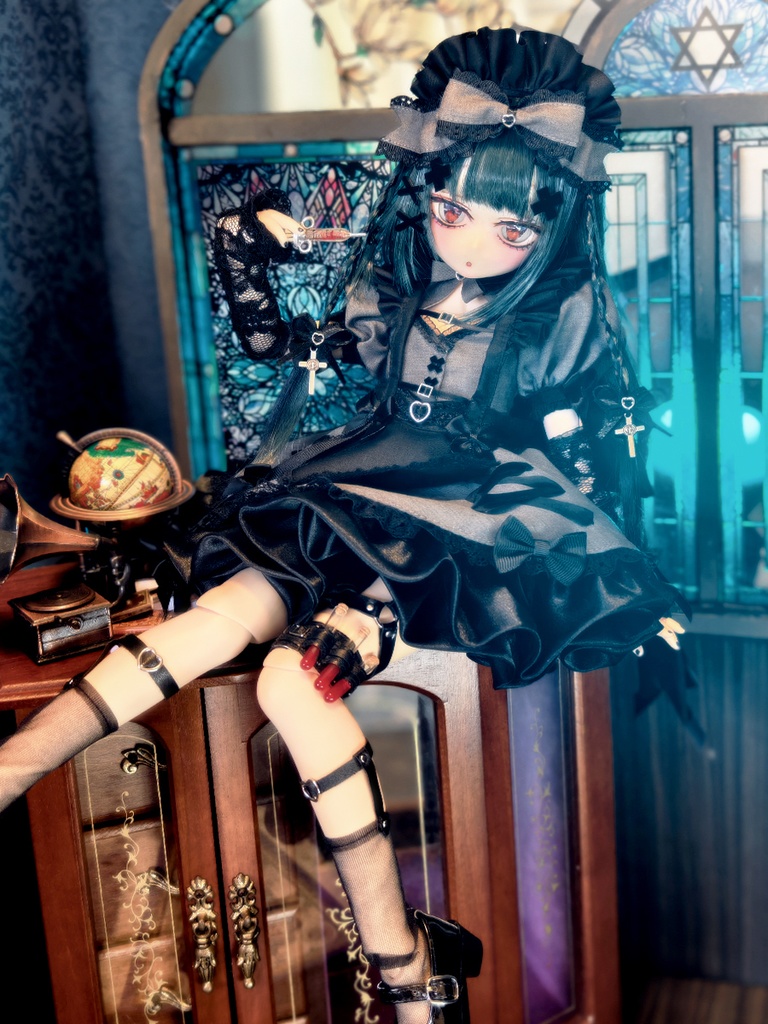 ෆガーターホルスターෆ for MDD 1/4、DD 1/3 doll