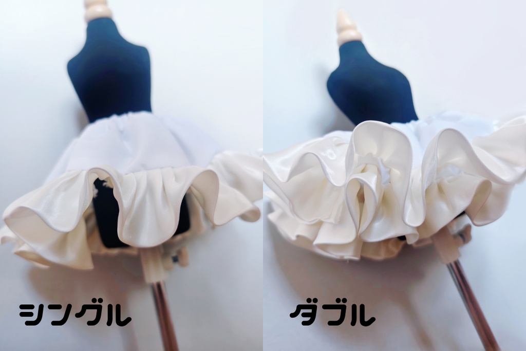✟パニエ✟ for MDD 1/4、DD 1/3 dollෆ約10cm丈ෆ