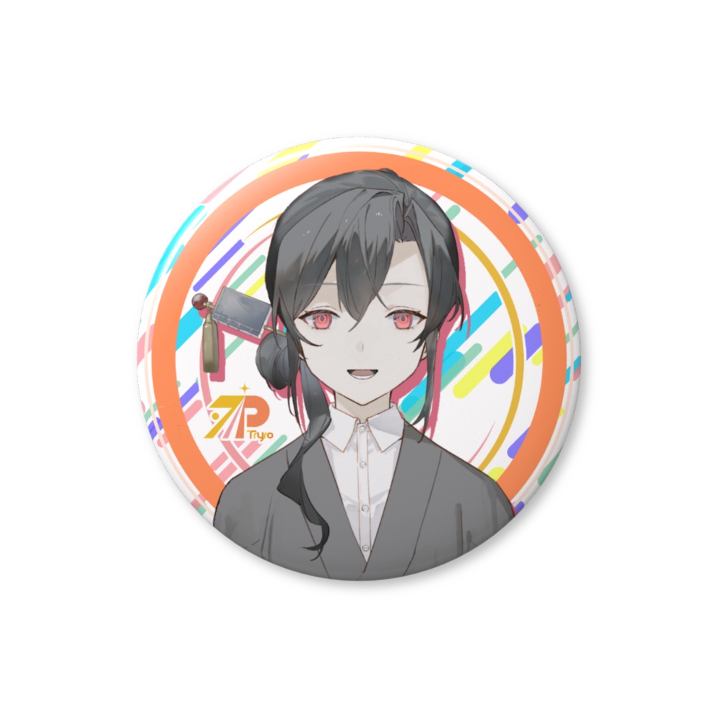 【プロジェクト記念】想重彩音 缶バッジ