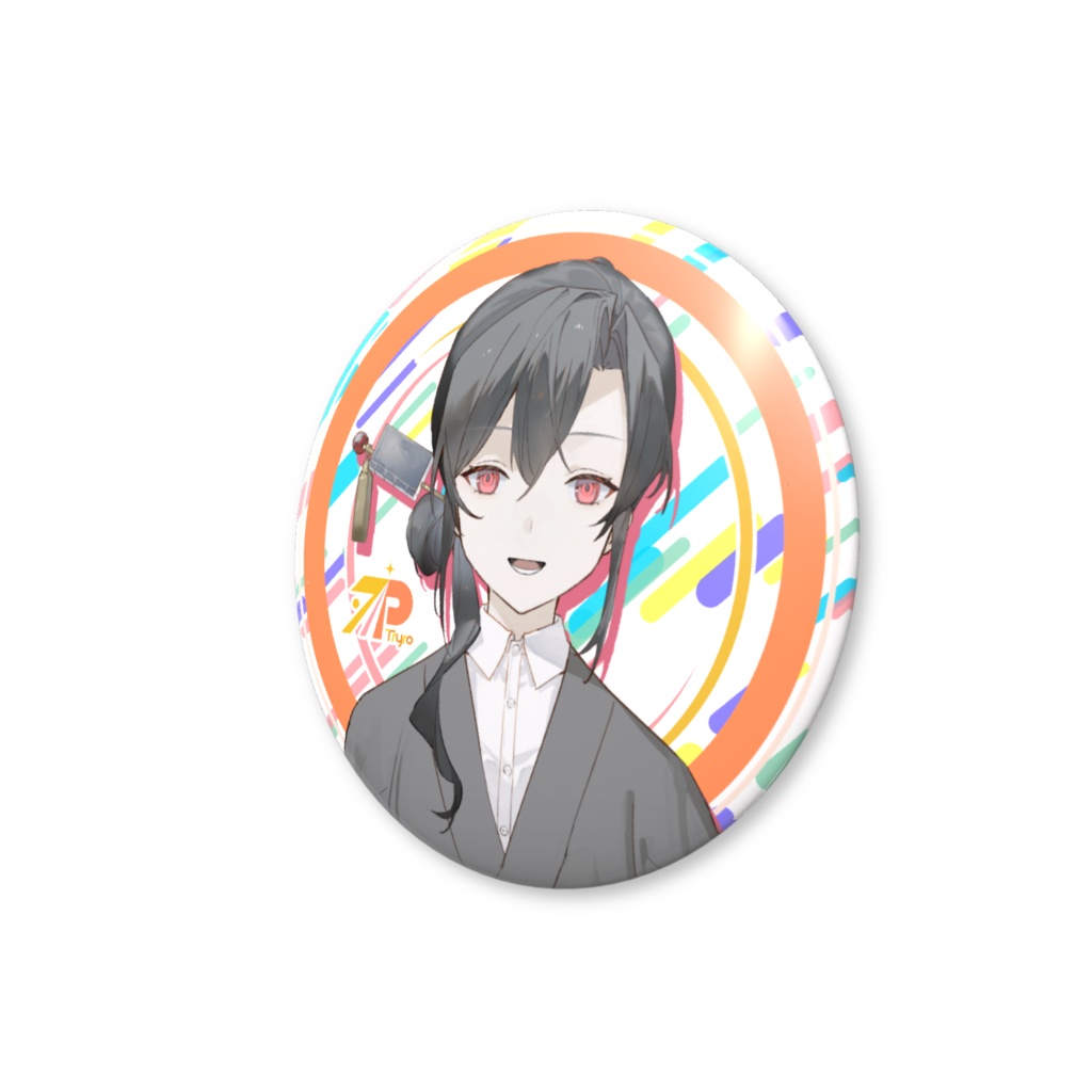 【プロジェクト記念】想重彩音 缶バッジ