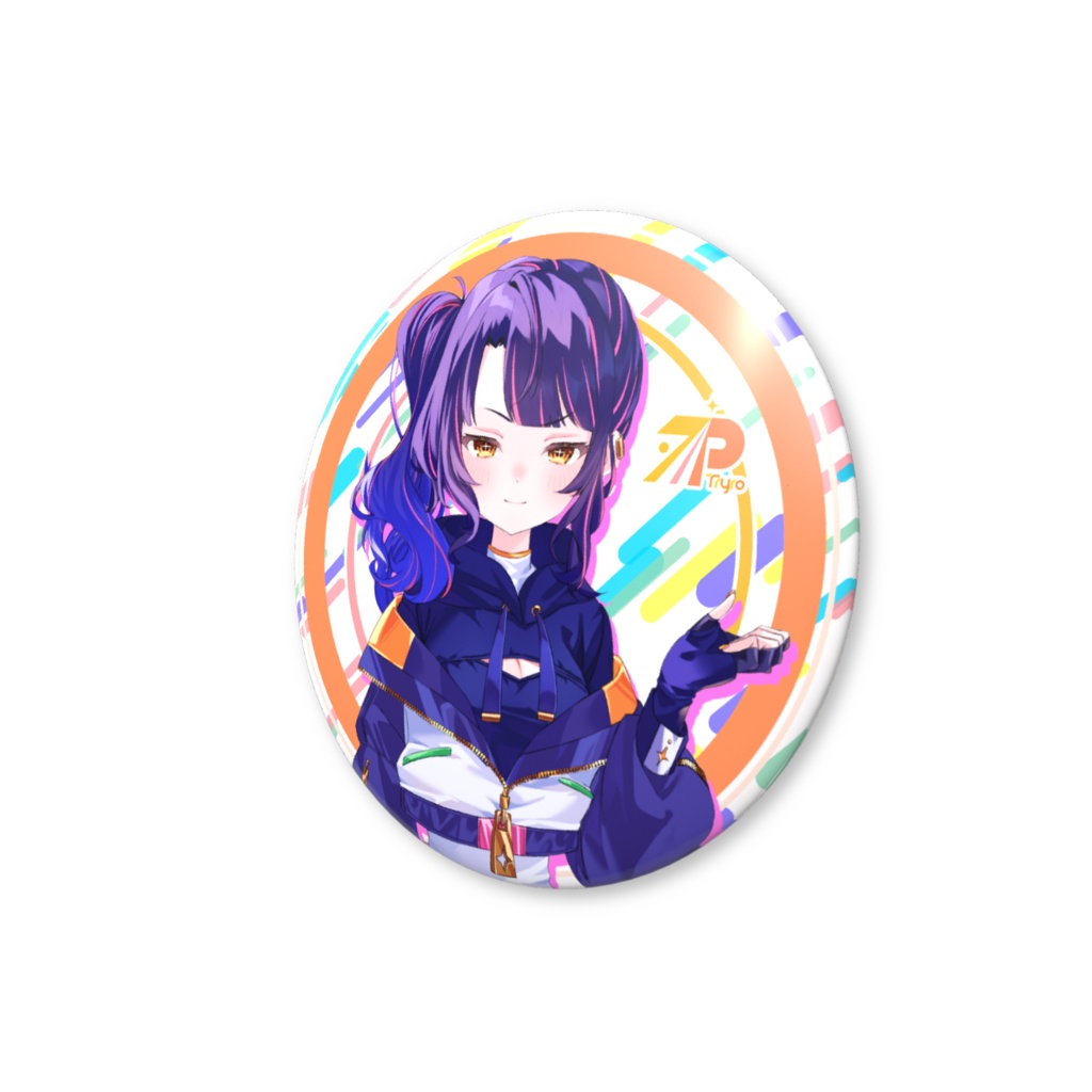 【プロジェクト記念】雨夜稀星 缶バッジ