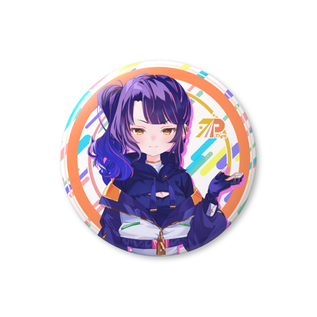 【プロジェクト記念】雨夜稀星 缶バッジ