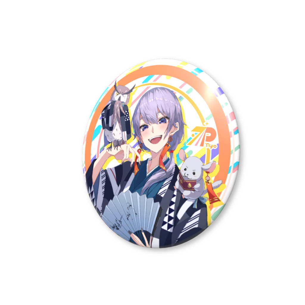 【プロジェクト記念】白雲夕 缶バッジ