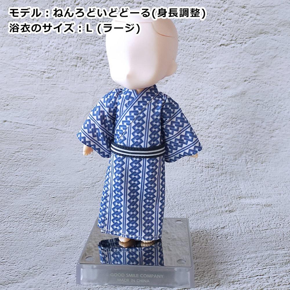 【受注制作】オビツ11、NDサイズ【温泉旅館風浴衣】