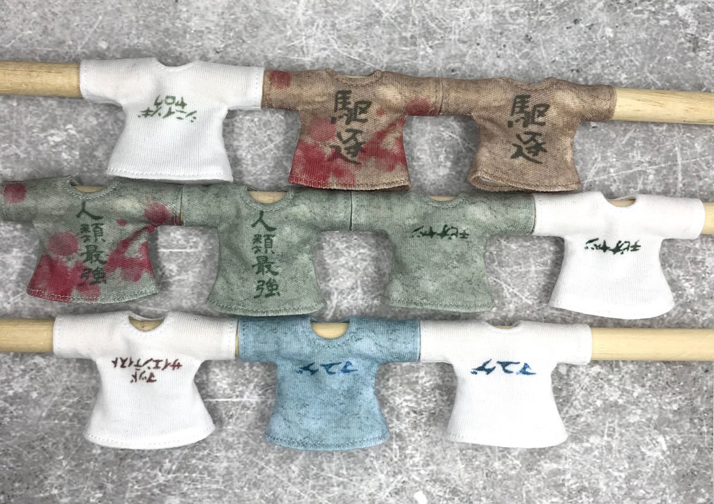 オビツろいど用/進撃のネタTシャツ
