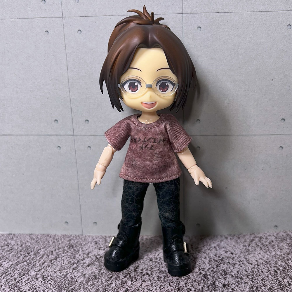 【受注制作】オビツろいど用/進撃のネタTシャツ&パンツ