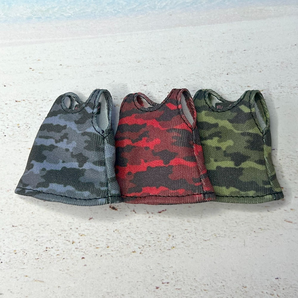 【即納品】オビツ11、NDサイズ・カモフラのタンクトップ