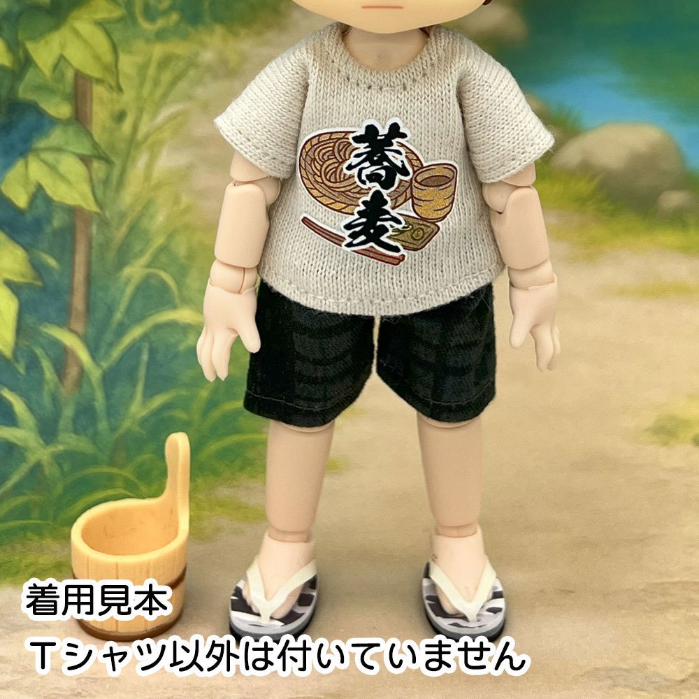 【受注制作】OB11/NDドールサイズTシャツ【ブロッコリー・BOOM!・蕎麦】