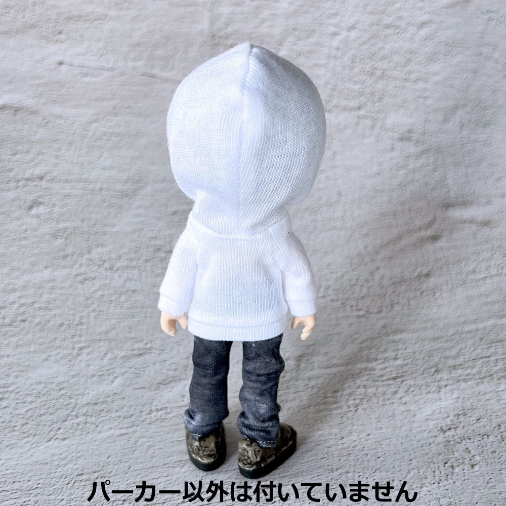 【受注制作】オビツろいど/NDどーるサイズ・シンプルパーカー