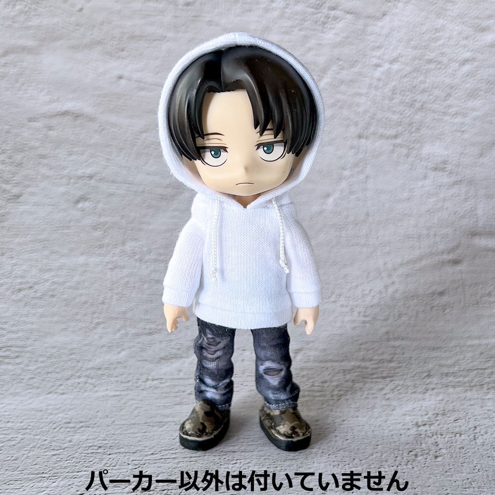 【受注制作】オビツろいど/NDどーるサイズ・シンプルパーカー