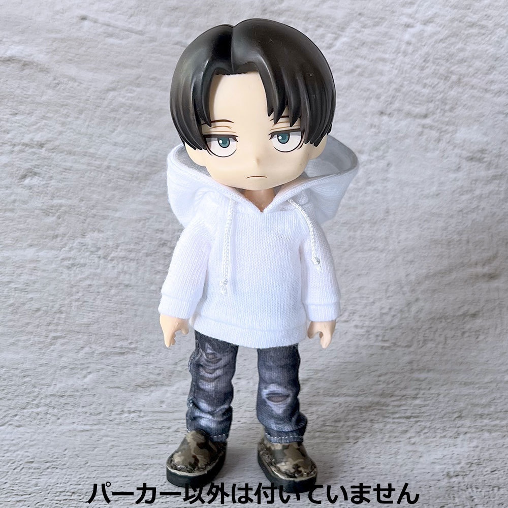 【受注制作】オビツろいど/NDどーるサイズ・シンプルパーカー