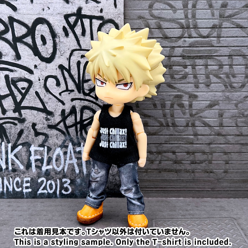 【受注制作】OB11/NDサイズ【JUST CHILLAX! (おちつけ!)】Tシャツ