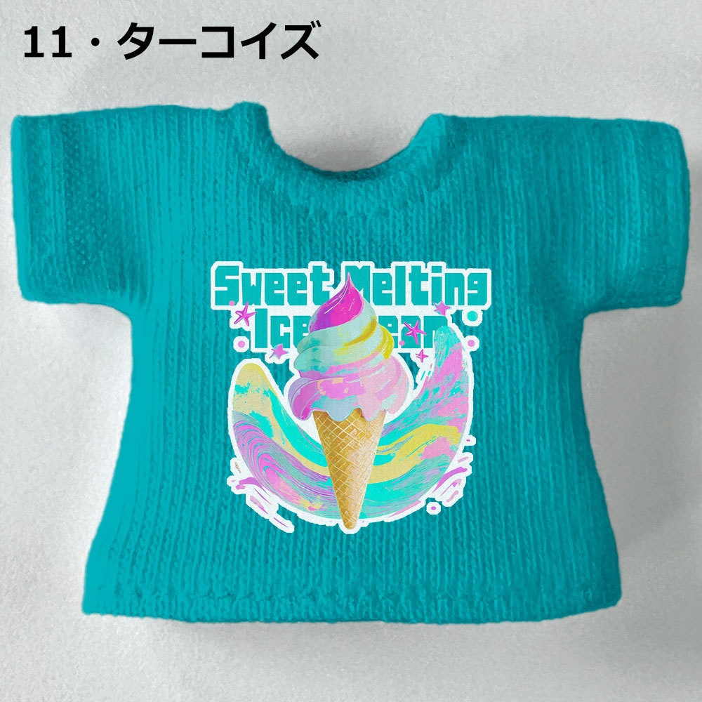 【受注制作】OB11/NDサイズ【アイスクリーム】Tシャツ