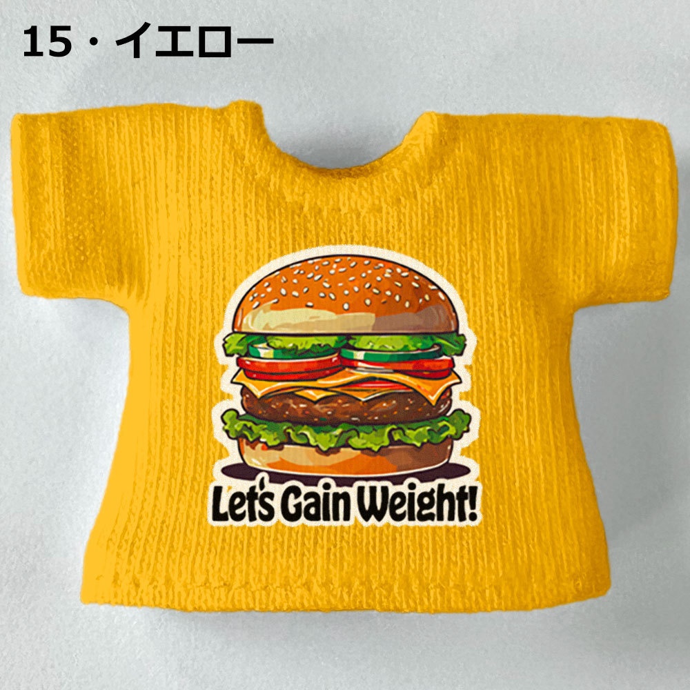 【受注制作】OB11/NDサイズ【ハンバーガー】Tシャツ
