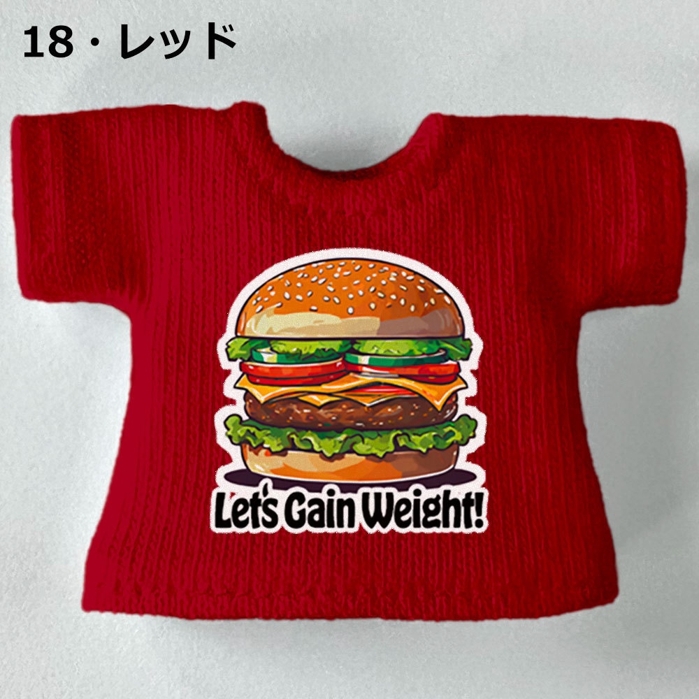 【受注制作】OB11/NDサイズ【ハンバーガー】Tシャツ