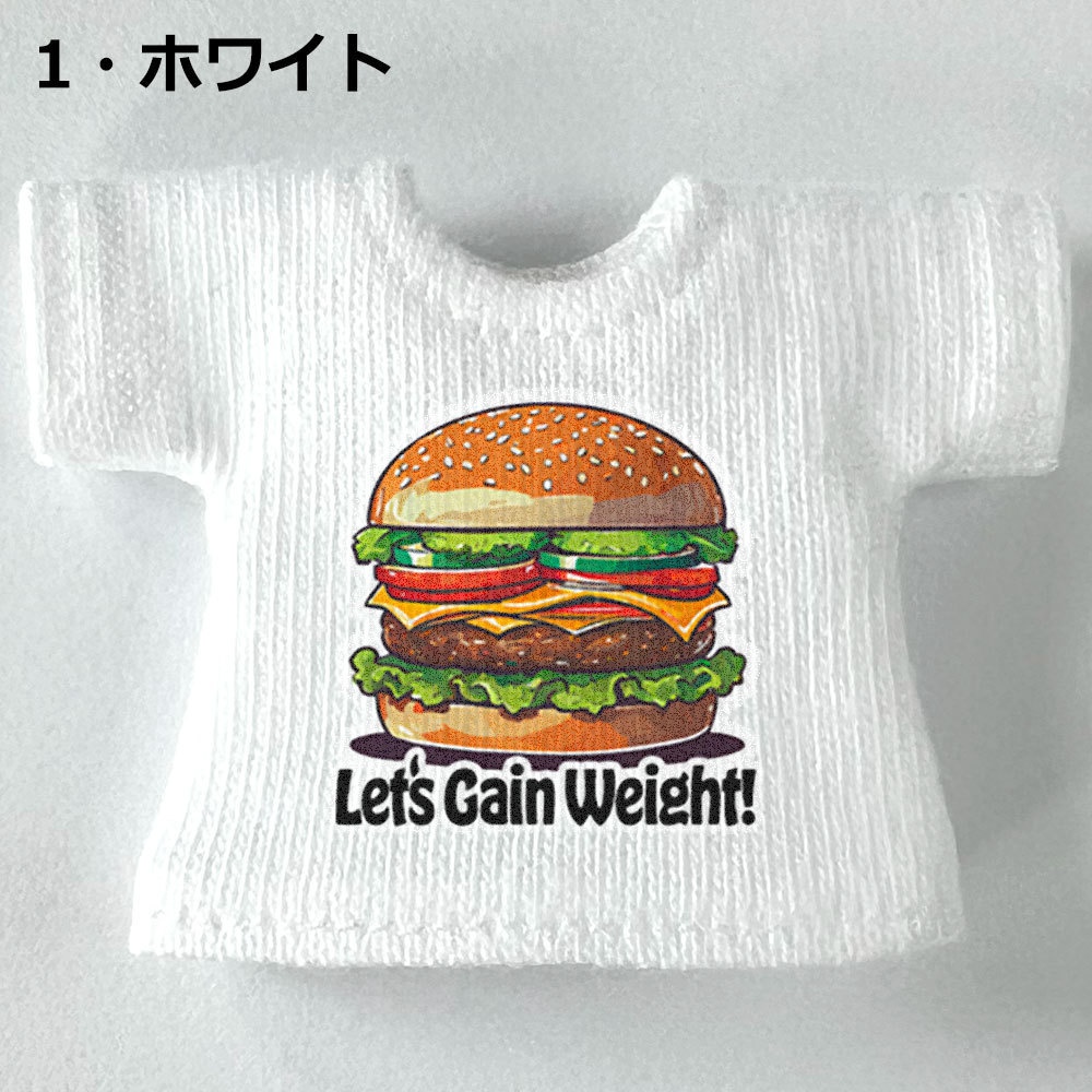 【受注制作】OB11/NDサイズ【ハンバーガー】Tシャツ