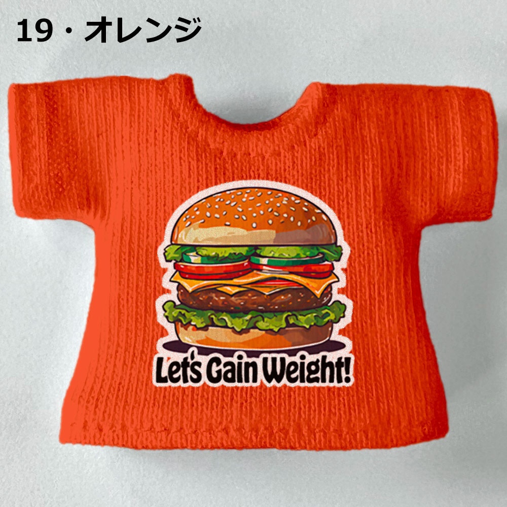 【受注制作】OB11/NDサイズ【ハンバーガー】Tシャツ