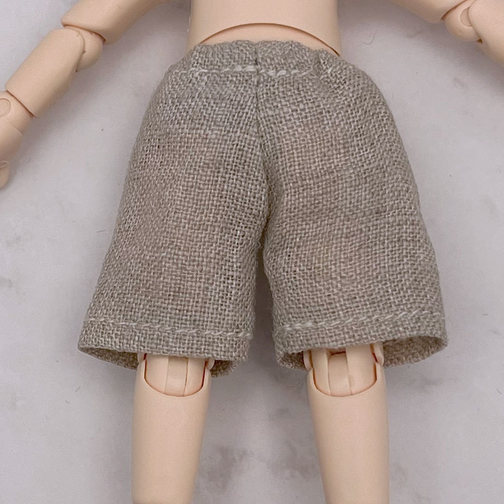 【受注制作】OB11/NDサイズ・麻のショートパンツ