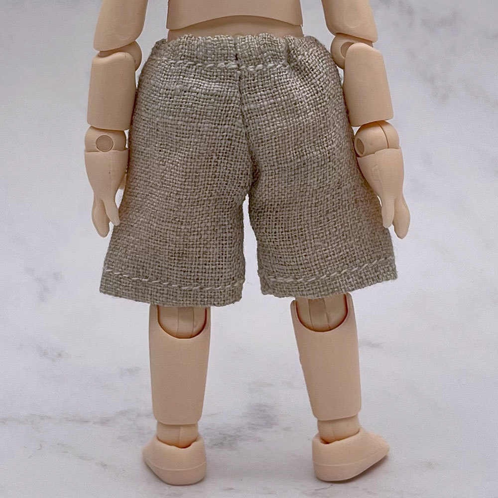 【受注制作】OB11/NDサイズ・麻のショートパンツ