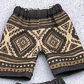 【受注制作】OB11/NDサイズ・コットンショートパンツ【エスニック】