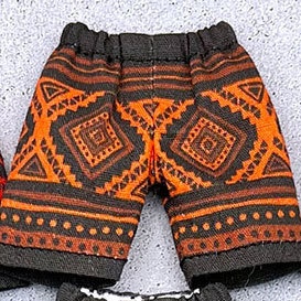 【受注制作】OB11/NDサイズ・コットンショートパンツ【エスニック】