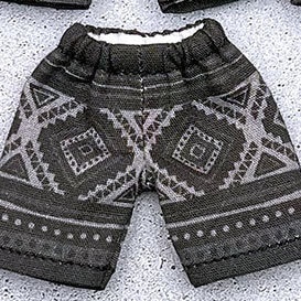 【受注制作】OB11/NDサイズ・コットンショートパンツ【エスニック】