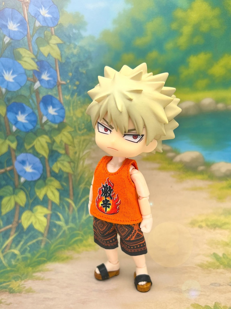 【受注制作】OB11/NDサイズ「炎上」Tシャツ