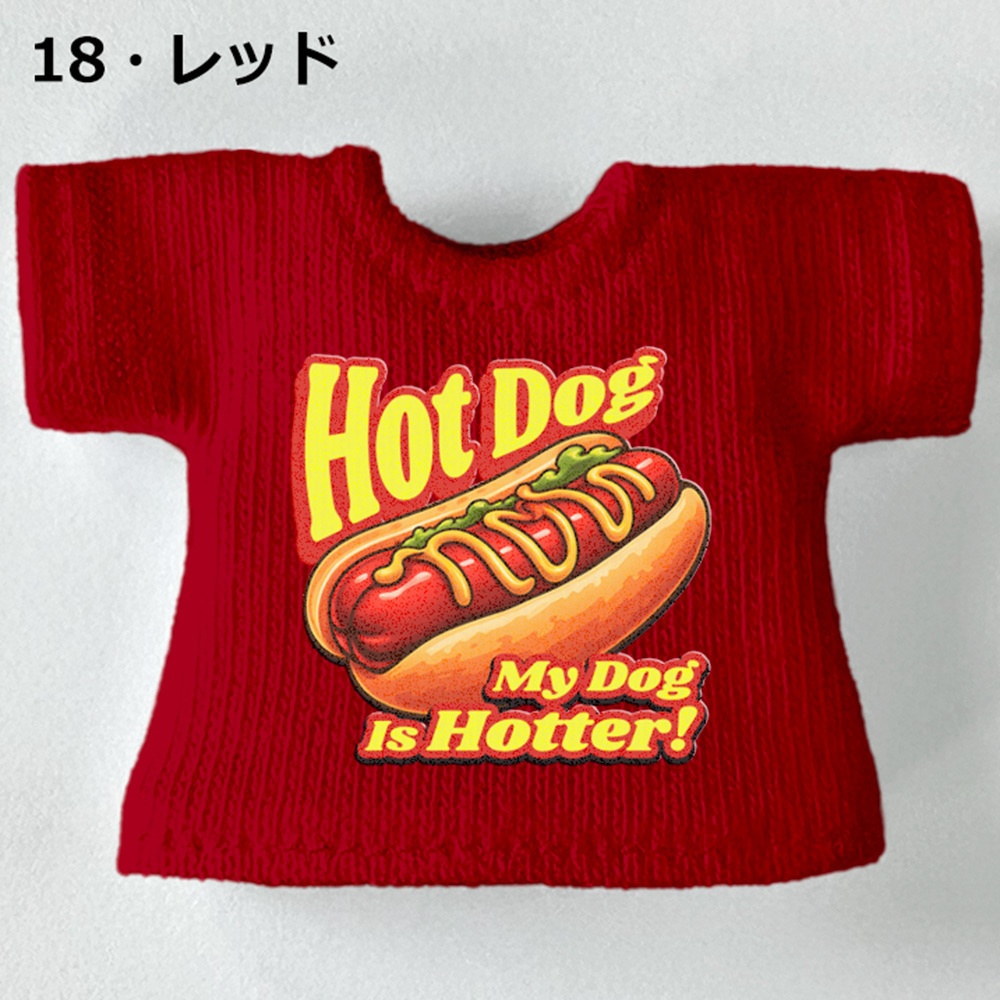 【受注制作】OB11/NDサイズ「Hot Dog-2」Tシャツ