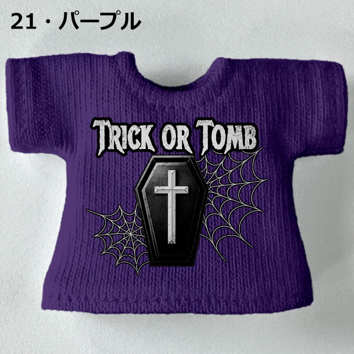 【受注制作】OB11/NDサイズ【ハロウィン-棺】Tシャツ