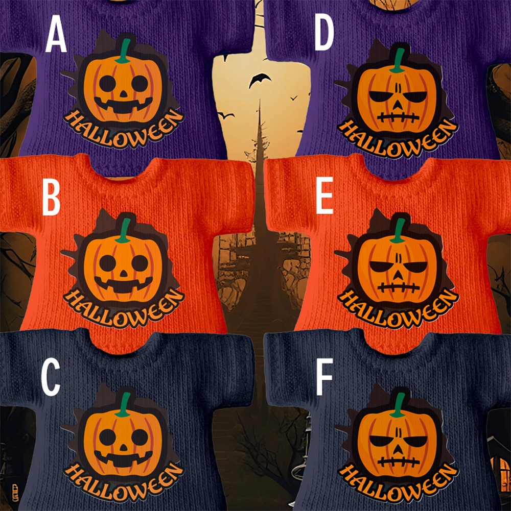 【受注】OB11/NDサイズ【ハロウィン-カボチャ】Tシャツ-2025