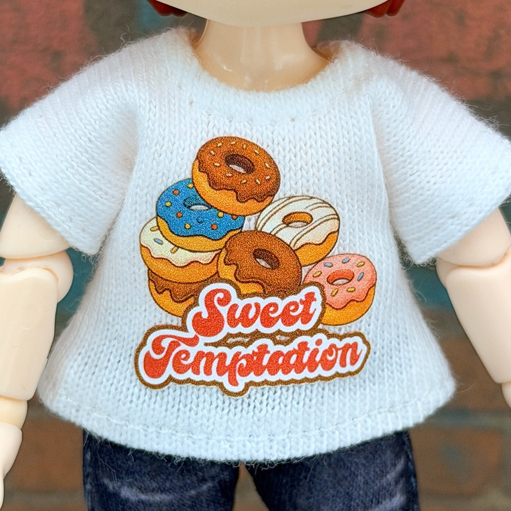 【受注制作】OB11/NDサイズ「ドーナツA」Tシャツ