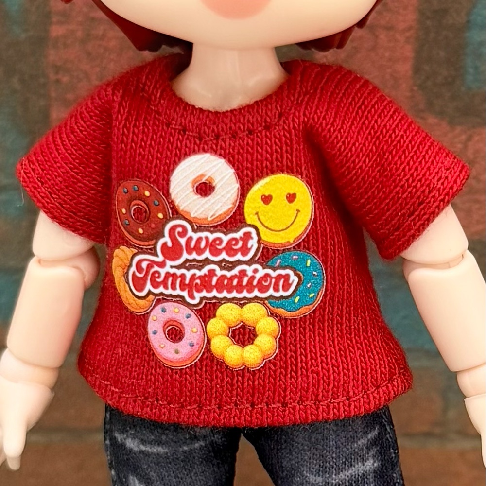 【受注制作】OB11/NDサイズ「ドーナツC」Tシャツ