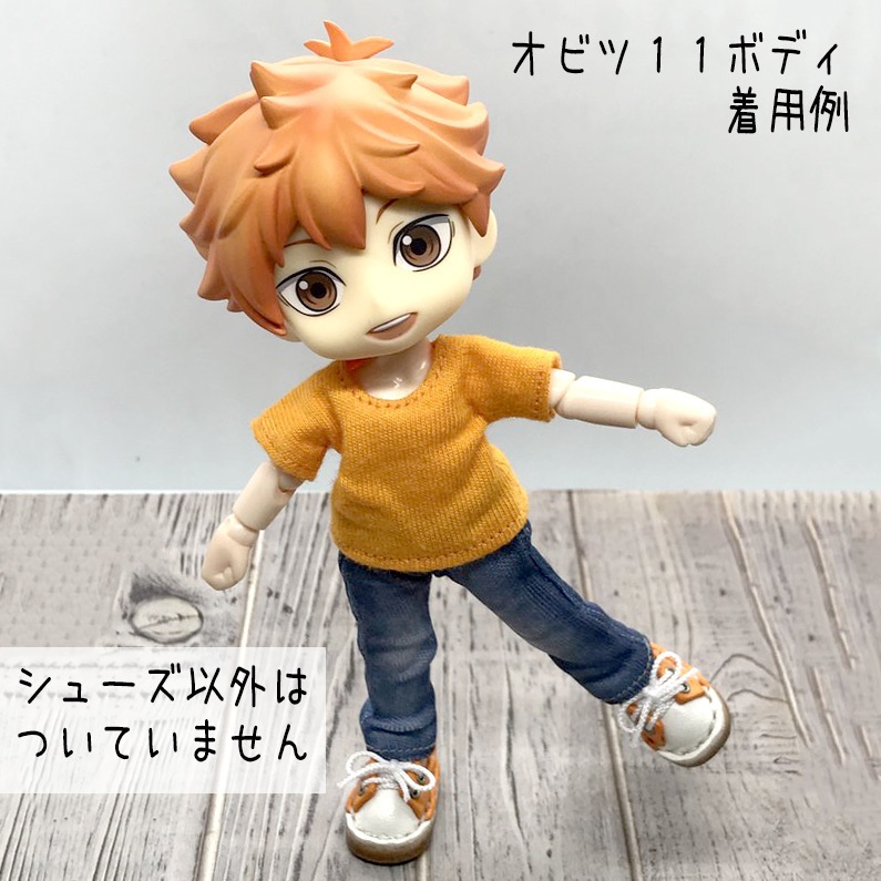 【受注】オビツ11サイズ/マグネット内蔵-紐靴(全16色)