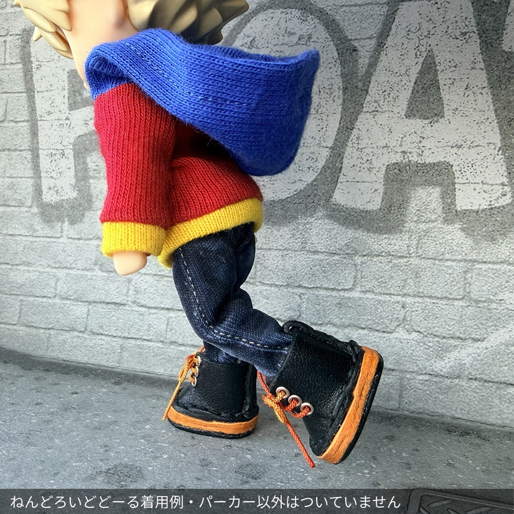 【受注制作】オビツろいど/NDどーるサイズ・3色パーカー