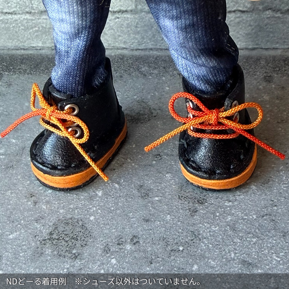 【受注】OB11/NDどーるサイズ・マグネット内蔵レースアップブーツ