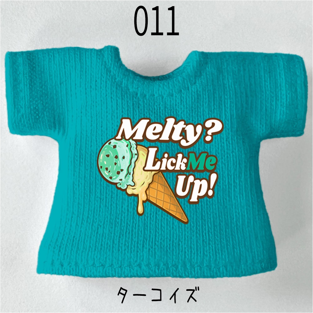 【受注制作】OB11/NDサイズTシャツ「メルティアイス-ミント」