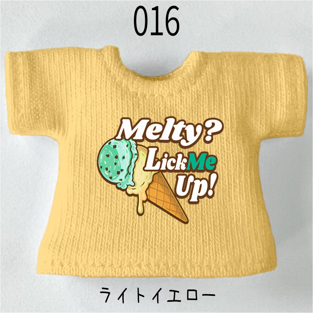 【受注制作】OB11/NDサイズTシャツ「メルティアイス-ミント」